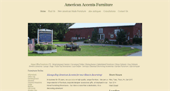 Desktop Screenshot of americanaccentsfurniturestore.com